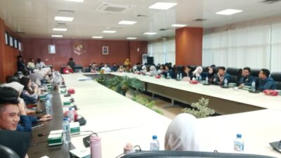 Pimpinan DPRD Medan Sambut Parliament Tour Mahasiswa Undhar
