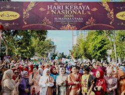 Martinijal Zakiyuddin Harahap Hadir, Hari Kebaya Nasional 2026 Berlangsung Meriah