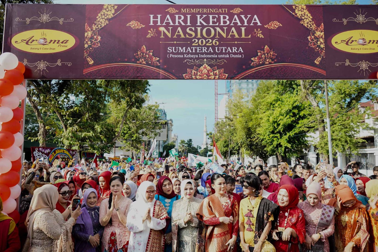 Martinijal Zakiyuddin Harahap Hadir, Hari Kebaya Nasional 2026 Berlangsung Meriah
