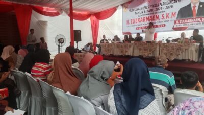 H Zulkarnaen SKM Komitmen Soal Sampah Dan Bansos Di Reses DPRD Medan 2025-2026