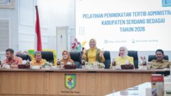 Bupati Sergai Buka Pelatihan Tertib Administrasi PKK 2026, Perkuat Tata Kelola Organisasi
