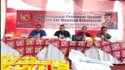 Wong Chun Sen Tekankan Gotong Royong Sebagai Nyawa Pancasila Dalam Wasbang