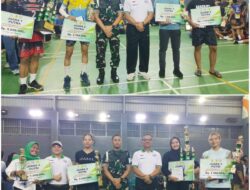 SMK Nusantara Dan Ranger Juarai Open Turnamen Voli Putra/I Piala Dendenpom 1/5 Cup 2026