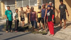 Sambut HUT RI Ke-81, Warga Lingkungan 3 TSM III Lakukan Gotroy