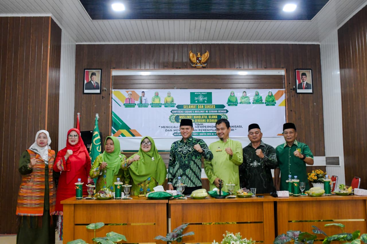 Wabup Adlin Tambunan Dorong Muslimat NU Jadi Mitra Strategis Pemkab Sergai