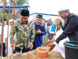 Bupati Sergai Ajak Warga Perkuat Budaya Berinfak Lewat Pembangunan Masjid