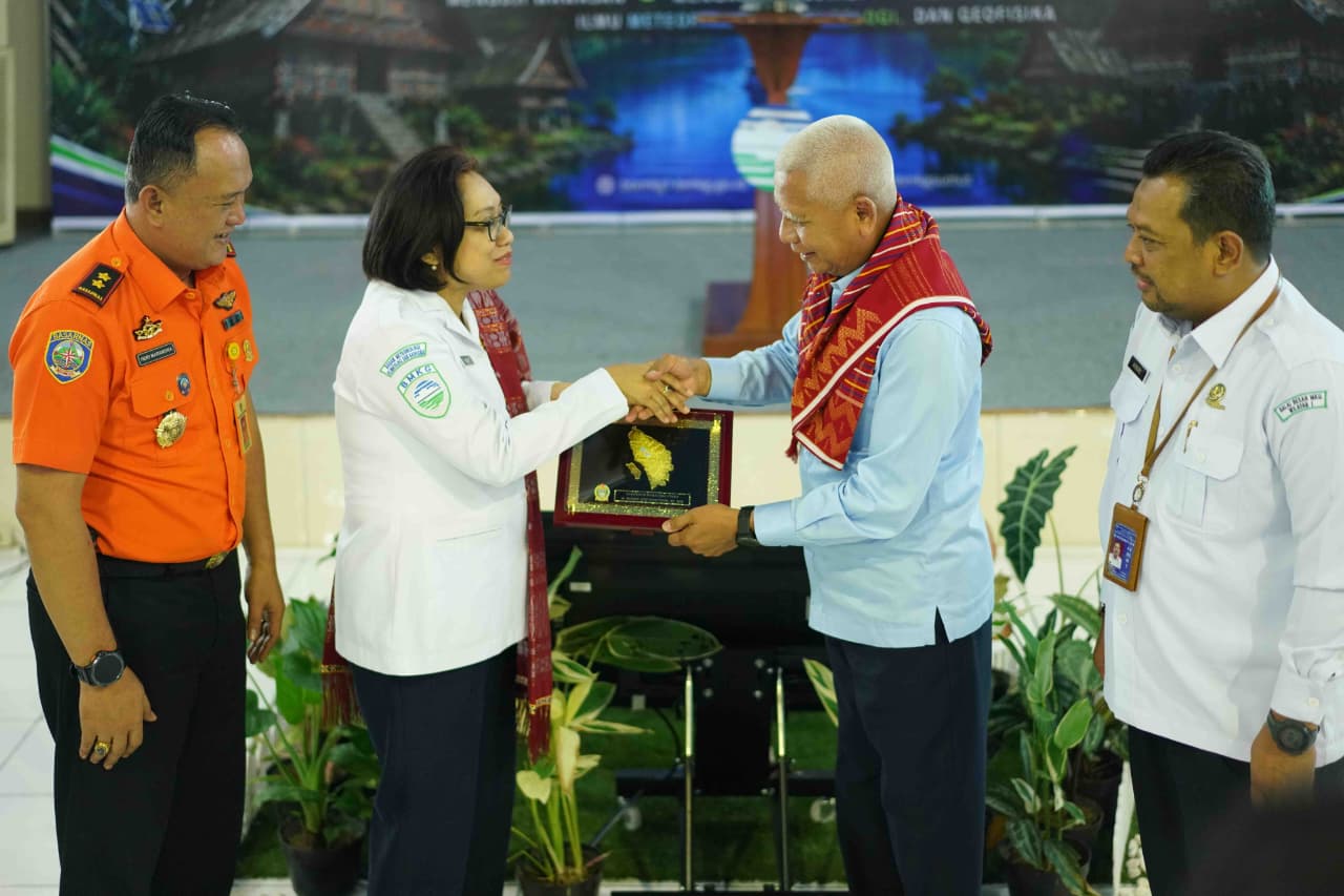Pemprov Sumut Apresiasi BMKG Tingkatkan Literasi Kebencanaan Generasi Muda