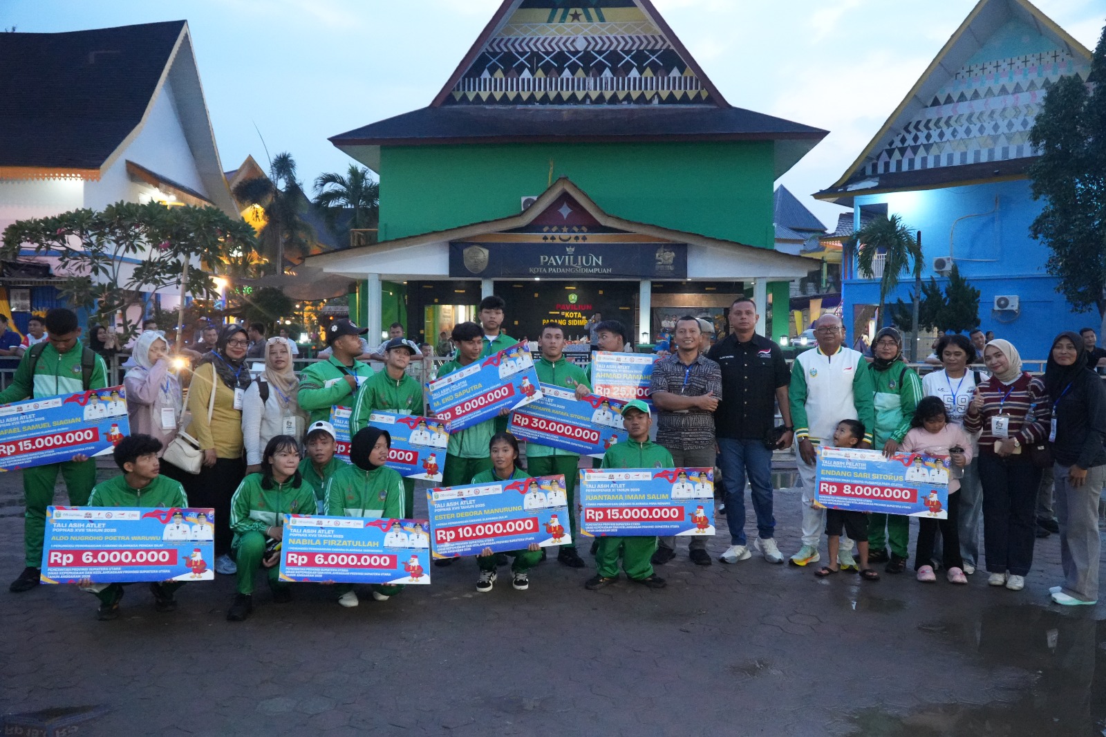 Nominal Meningkat, Atlet Pelajar NPC Sumut Terima Tali Asih Dari Pemprovsu