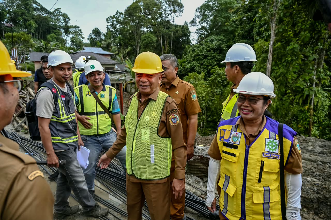 Wagubsu Pastikan Pembangunan Di Nias Berjalan Sesuai Rencana