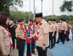 Lepas Kontingen Pramuka Medan ke Jamnas XII, Rico Waas Minta Jaga Nama Baik Medan