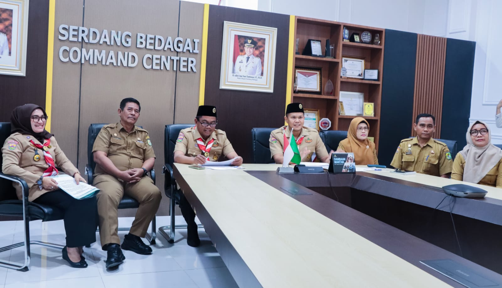 Bupati-Wabup Sergai Tegaskan Komitmen Keterbukaan Informasi, KI Sumut Beri Apresiasi