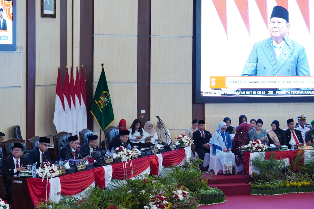 Wali Kota Dan Wakil Wali Kota Medan Simak Pidato Kenegaraan Presiden Prabowo