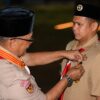 Bupati dan Wabup Sergai Terima Lencana Darma Bakti Gerakan Pramuka