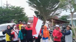 Sambut HUT RI ke-81, K3S Tanjung Beringin Gelar Gerak Jalan dan Doorprize