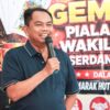 Bupati dan Wabup Sergai Ramaikan Trup Gembira