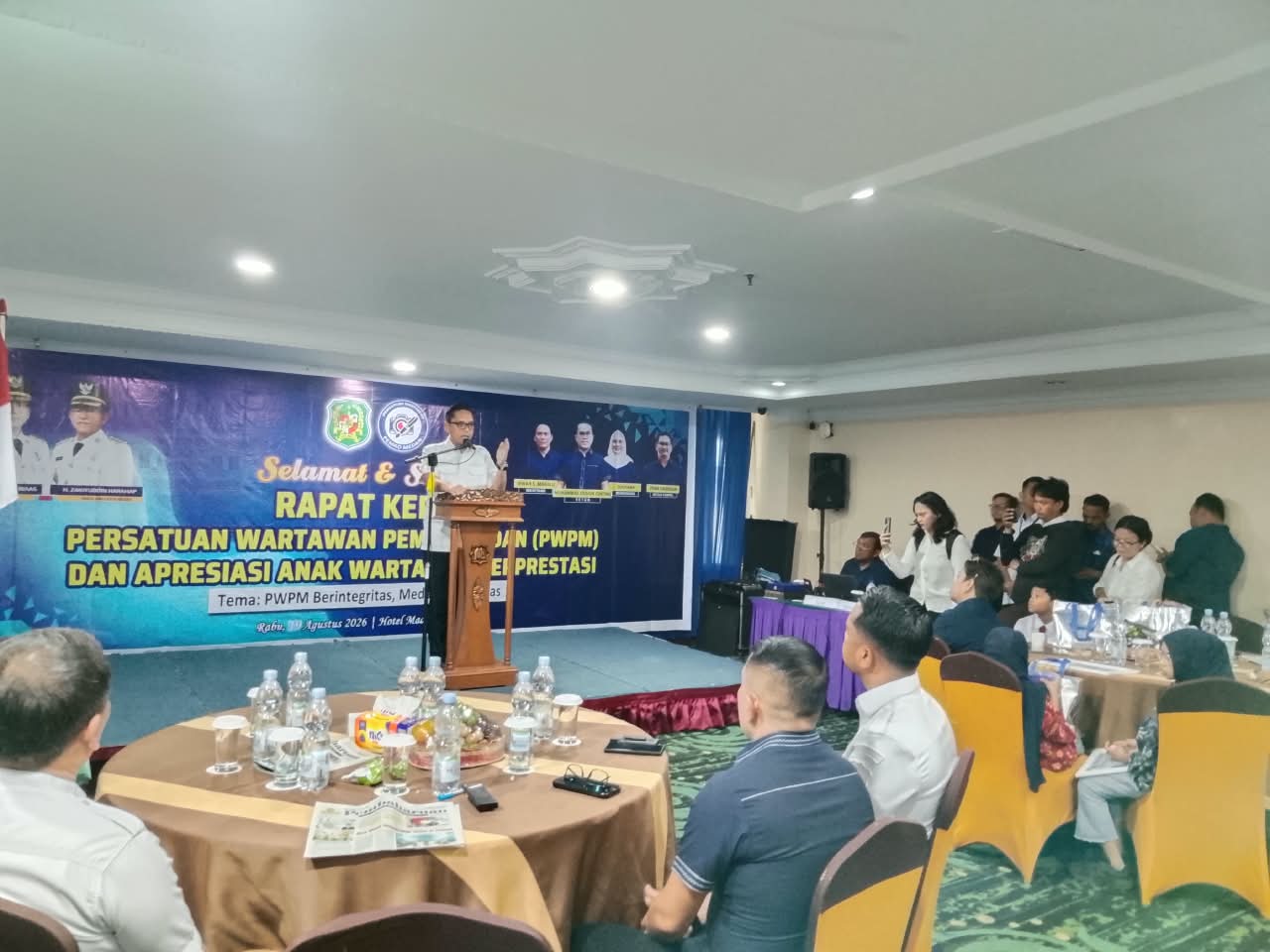Raker I PWPM, Rico Waas Minta PWPM Perkuat Profesionalisme Dan Kualitas Pemberitaan