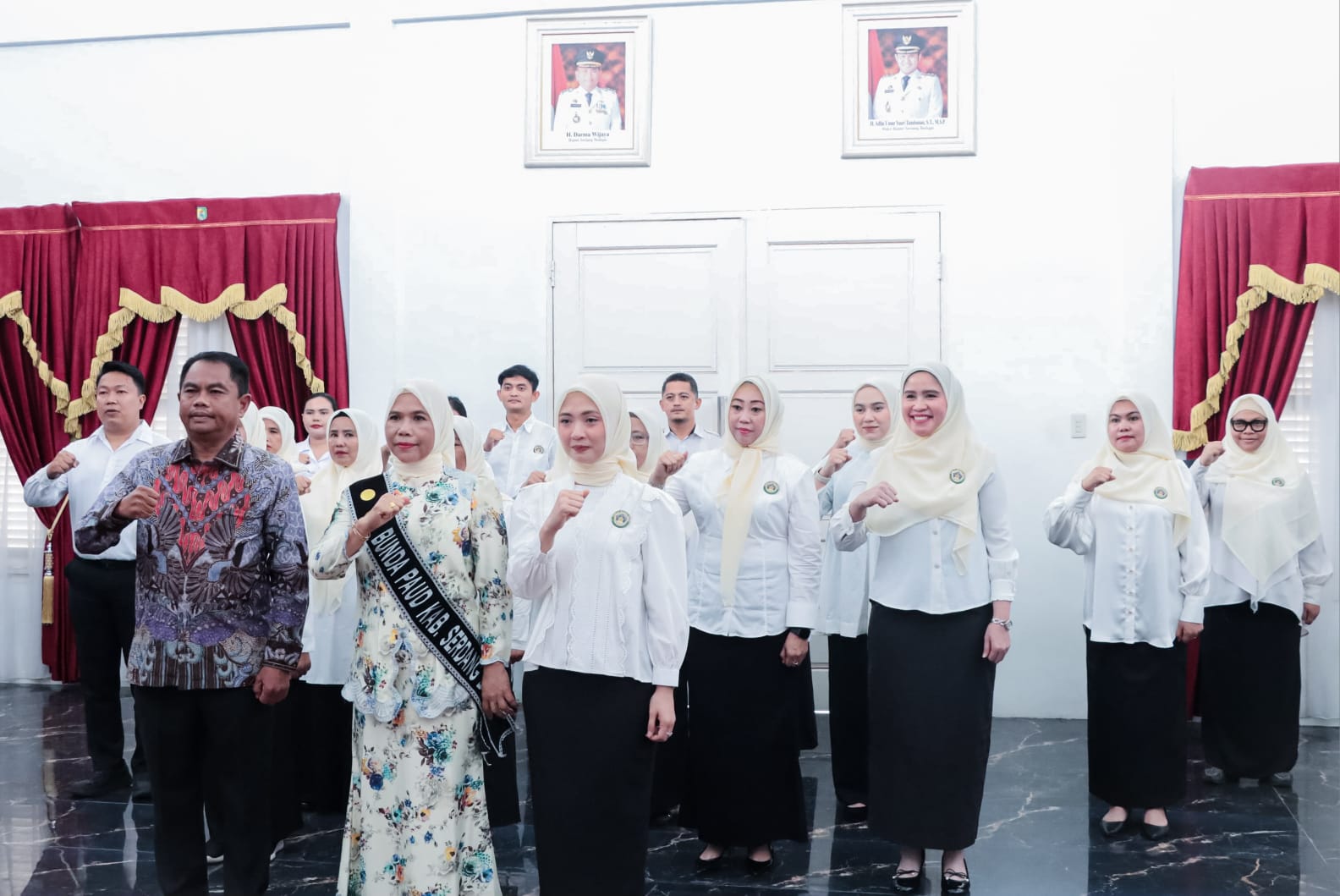 Bupati Sergai Lantik Pokja Bunda PAUD, Siapkan Generasi Emas 2045