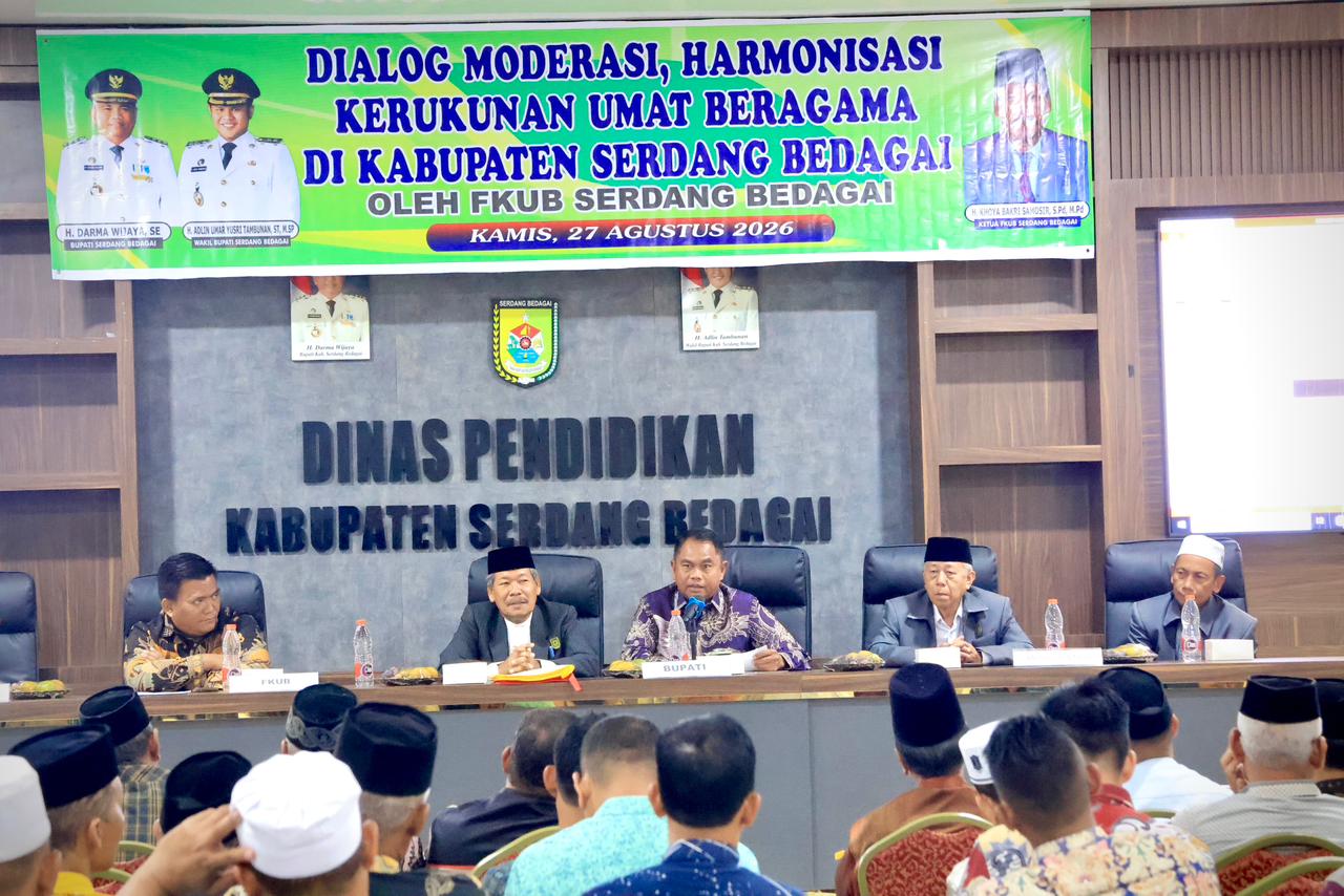 Bupati Sergai Ajak FKUB Perkuat Toleransi dan Tangkal Hoaks