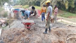 Kontraktor PT. Creo Aras Mujur Diduga Menggunakan Material Tak Berizin untuk Proyek Jembatan