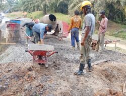 Kontraktor PT. Creo Aras Mujur Diduga Menggunakan Material Tak Berizin untuk Proyek Jembatan