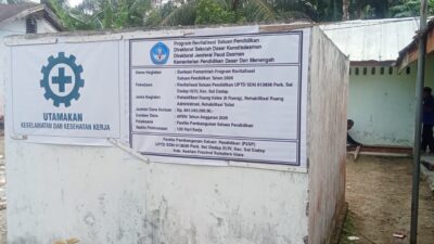 Proyek Rehabilitasi SDN 013836 Abaikan Pungunaan APD