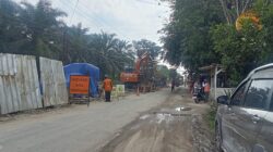 Bekas Galian Pipa Dumai Semangke di Jalinsum Asahan Segera Ditata dengan Baik
