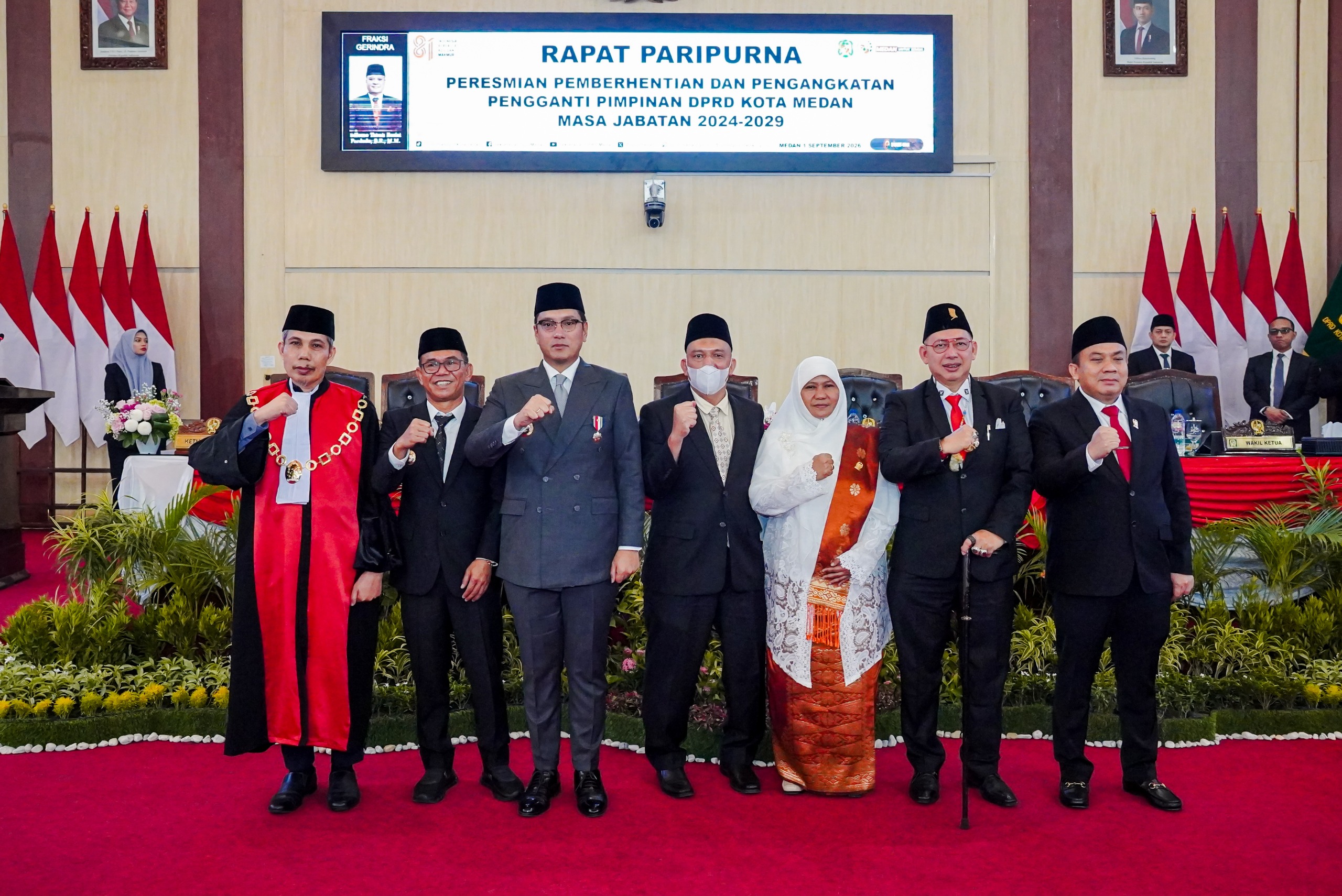 Pimpinan DPRD Medan Berganti, Rico Waas Dorong Sinergi Eksekutif-Legislatif