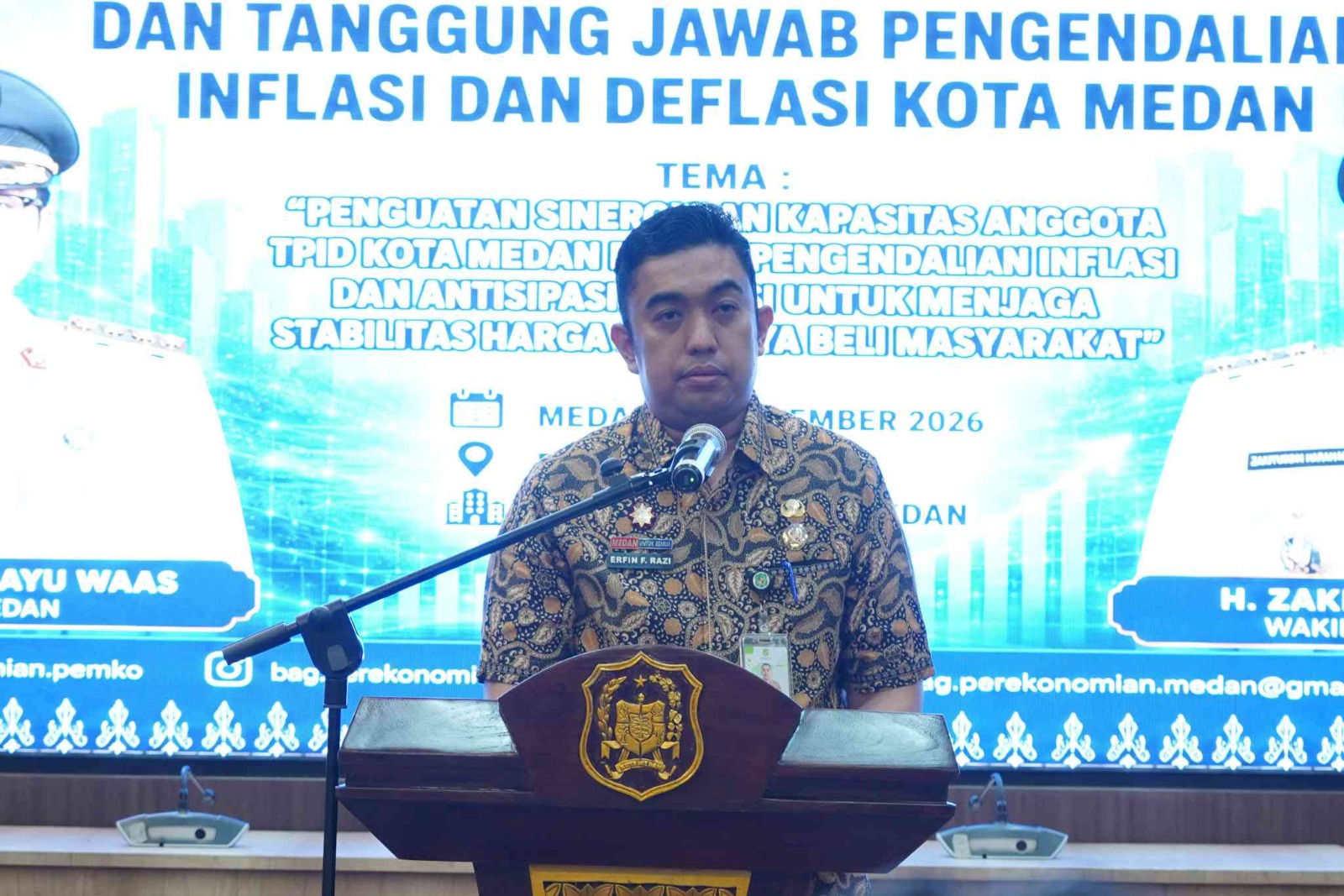 Rico Waas Minta TPID Bergerak Lebih Dini Kendalikan Inflasi dan Deflasi