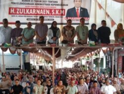 Zulkarnain Tampung Curhat Warga Soal KTP, Akte Kelahiran Dan PKH Lewat Jawaban Menyejukkan