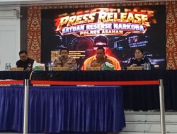 Seorang Pria Asal Jawa Timur dijanjikan upah sebesar Rp 80juta Membawa Sabu 5 kg dan 285 Pil Ekstasi Kini Meringkuk Di Sel Tahanan Polres Asahan