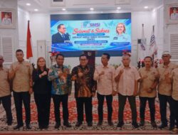 Bupati Sergai Klaim Ekonomi Tertinggi di Sumut 5,96%, Forwaka Hadiri Pelantikan SMSI