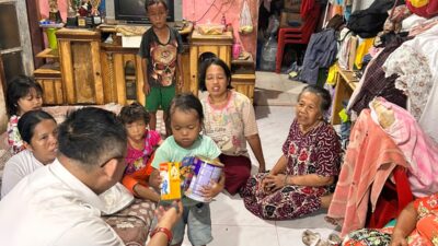 Tak Sekadar Berkunjung, Wong Chun Sen Rutin Bantu Anak Stunting