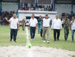 Turnamen Sepak Bola Antar Kecamatan Di Taput Dibuka