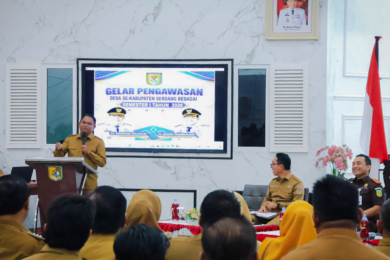 Bupati Sergai Tegaskan Dana Desa Harus Transparan dan Tepat Sasaran