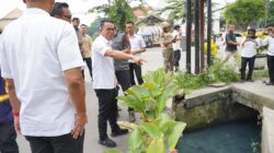 Sidak Di Medan Helvetia, Zakiyuddin Soroti Drainase Tersumbat Tak Terhubung
