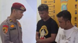Dua Residivis Curanmor Gol Di Polsek Medan Kota