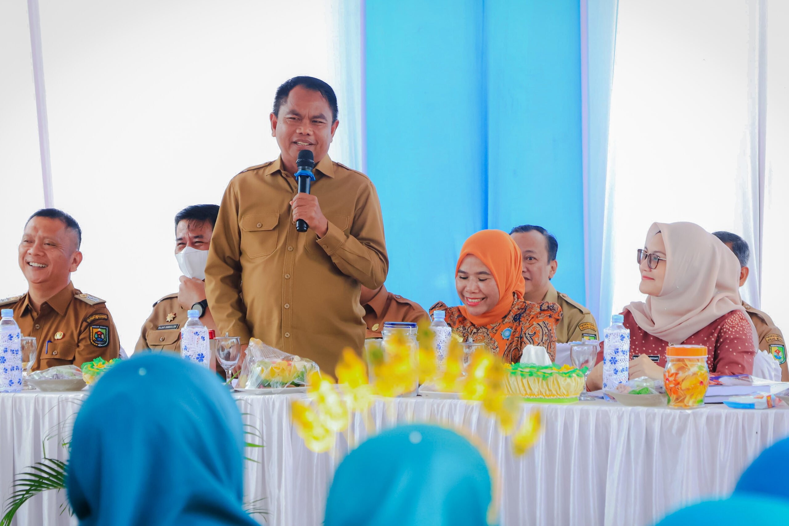 Dua Desa Sergai Dievaluasi dalam Program PHBS dan LBS Tingkat Sumut