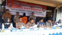 M Alias J Asal Kabupaten Bangkalan Jawa Timur Membawa 5 Kg Sabu dan 285 Butir di Tangkap Satnarkoba Polres Asahan.