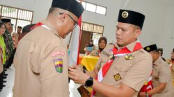 Adlin Tambunan Lantik Pengurus Pramuka Kotarih dan Silinda
