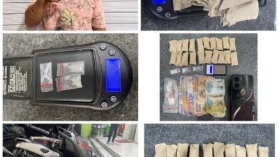 Pria Paruh Baya Disergap Polisi, 3 Paket Sabu Dan 20 Paket Ganja Disita