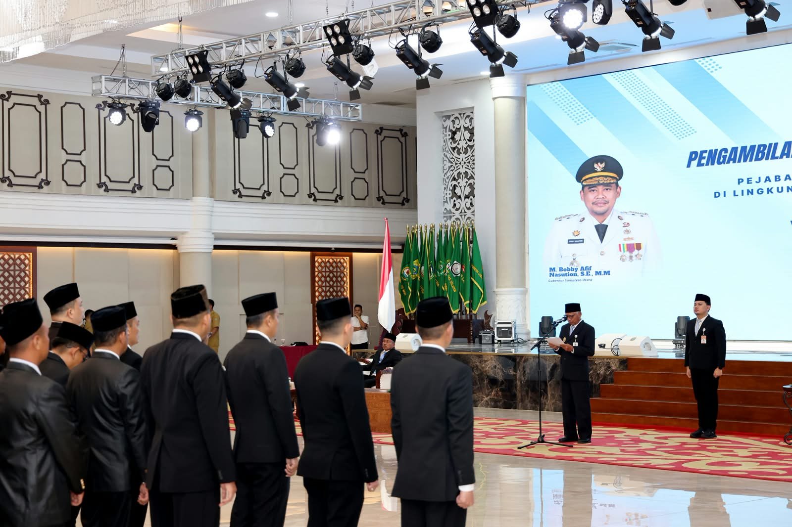 Wagub Sumut Tekankan Kolaborasi Dan Sinergi Dalam Bekerja Pada 188 Pejabat