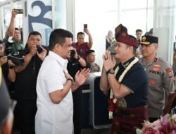 Bobby Nasution Sambut Kapolda Sonny Irawan, Siap Perkuat Kolaborasi