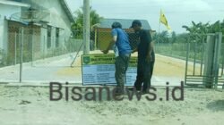 Pembangunan Lantai Jemur Tani di Asahan Diduga Bermasalah