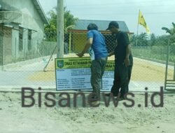 Pembangunan Lantai Jemur Tani di Asahan Diduga Bermasalah