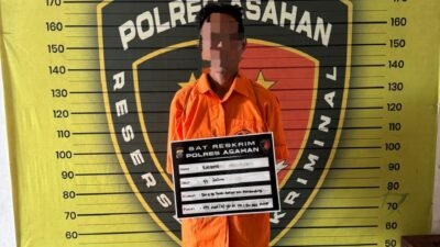 Dugaan Persetubuhan Anak Kandung Di Asahan kini Telah Ditahan Polres Asahan