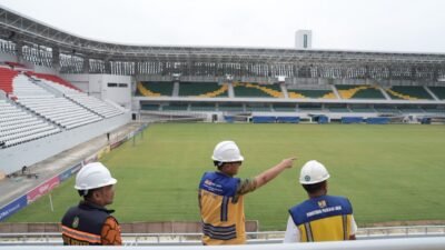 Penyelesaian Stadion Teladan Dikawal, Sejumlah Bagian Perlu Dibenahi