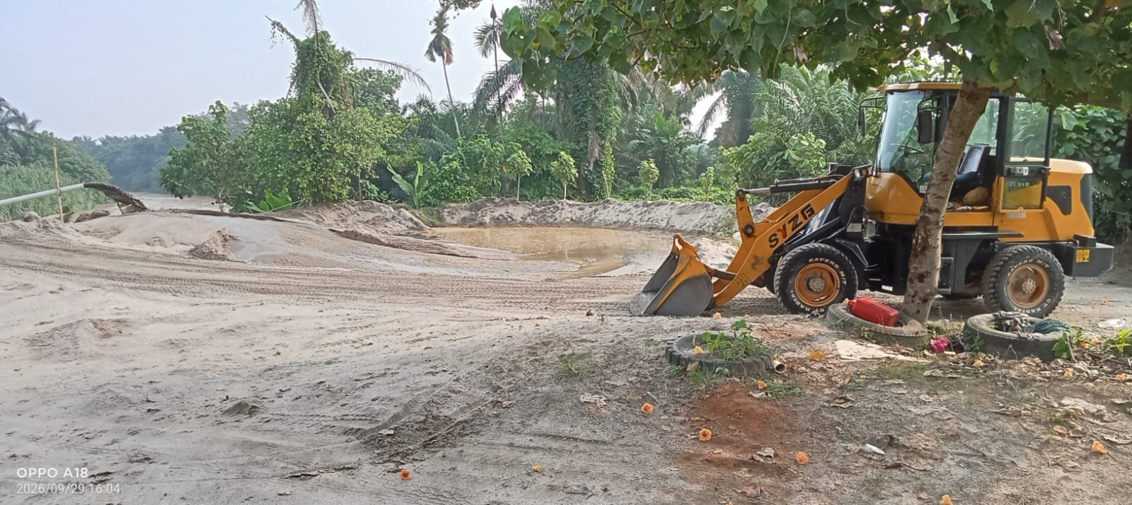 Galian Pasir Milik Tukijan Diduga Bodong Dan Meresahkan Masyarakat setempat