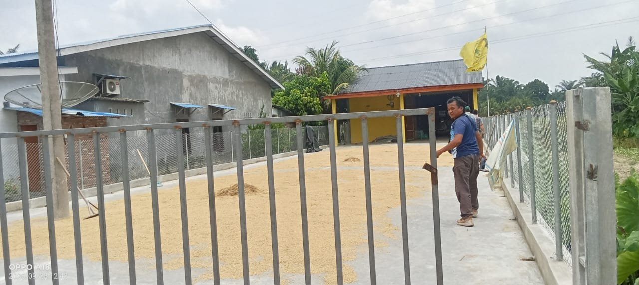 Proyek Lantai Jemur Dinas Ketapang Asahan BMK-PB Meminta APH Usut Tuntas