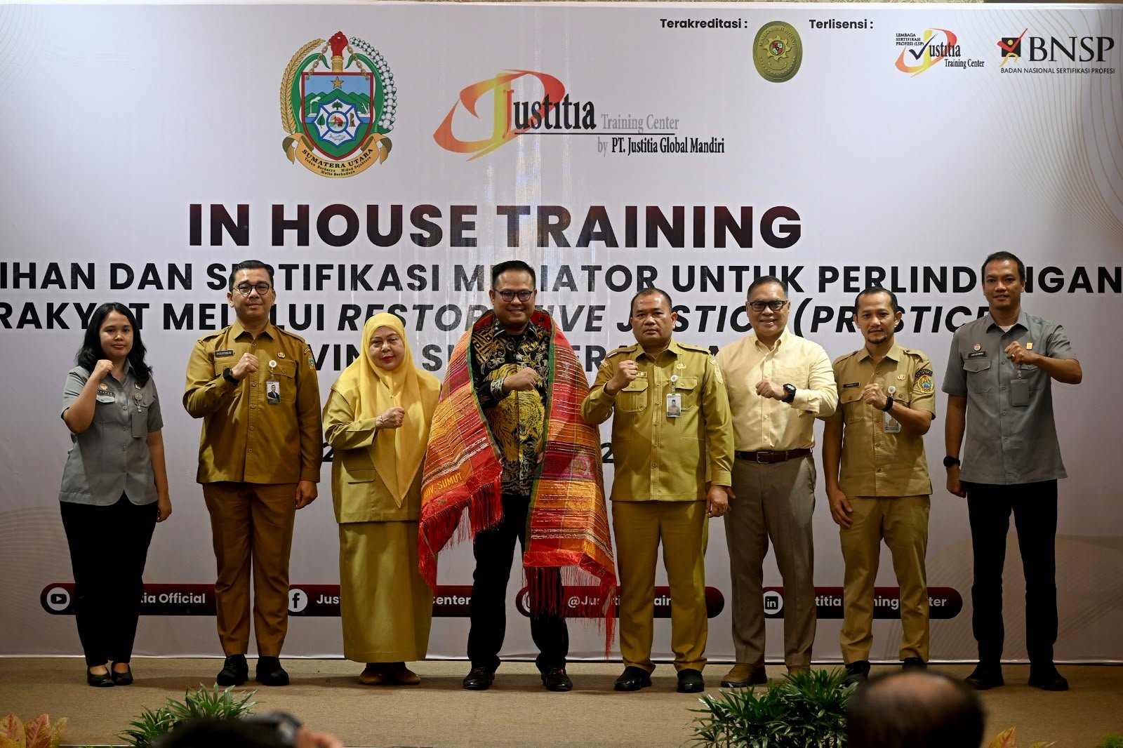 Pemprov Sumut Perkuat Pelayanan Hukum hingga Desa, Tingkatkan Kapasitas Paralegal