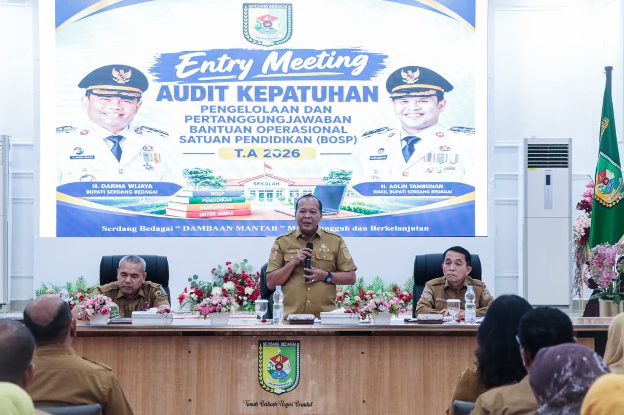 Pemkab Sergai Perketat Pengawasan Dana BOSP 2026
